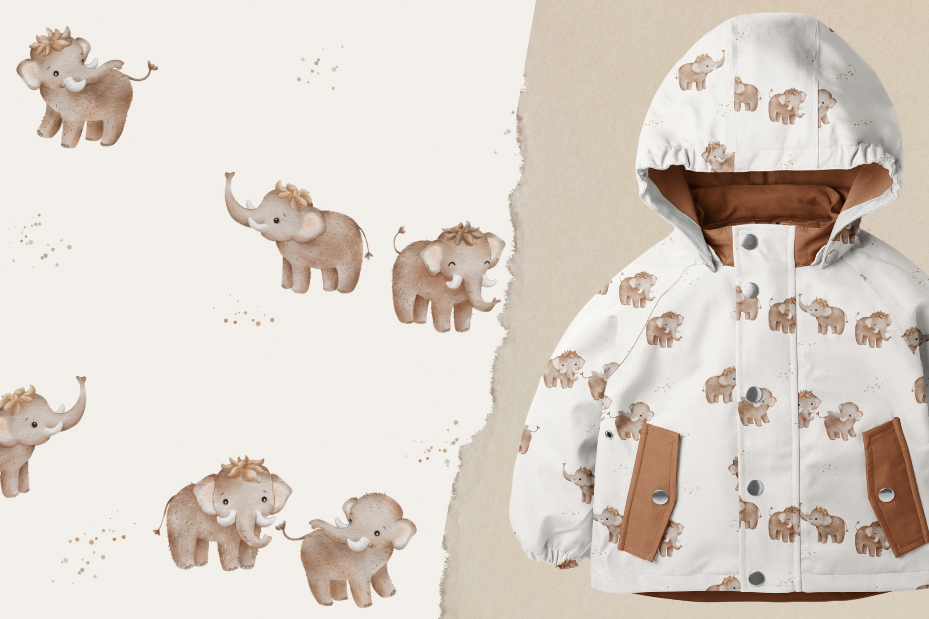 Softshell - Mammut Weiß