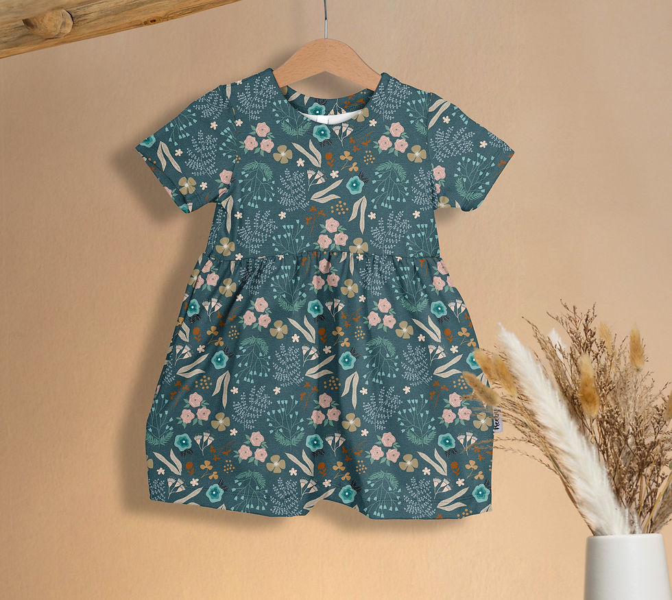 Süßkeks | Hessian Petrol Blue | Größe 92-158