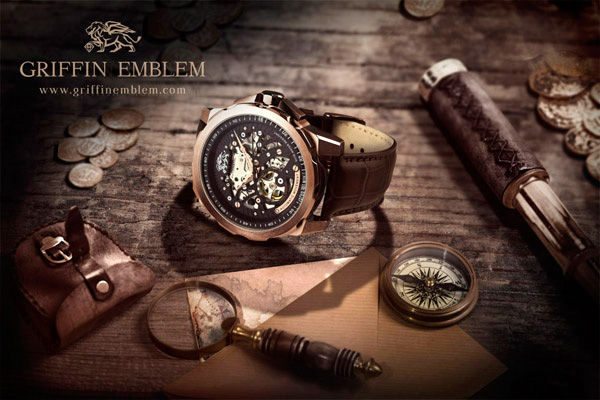 Griffin Emblem’s Skeleton Watch