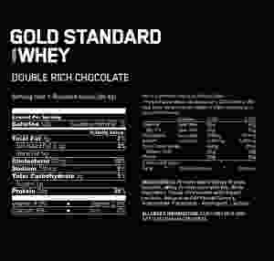 Gold Standard Whey Ingredient Facts