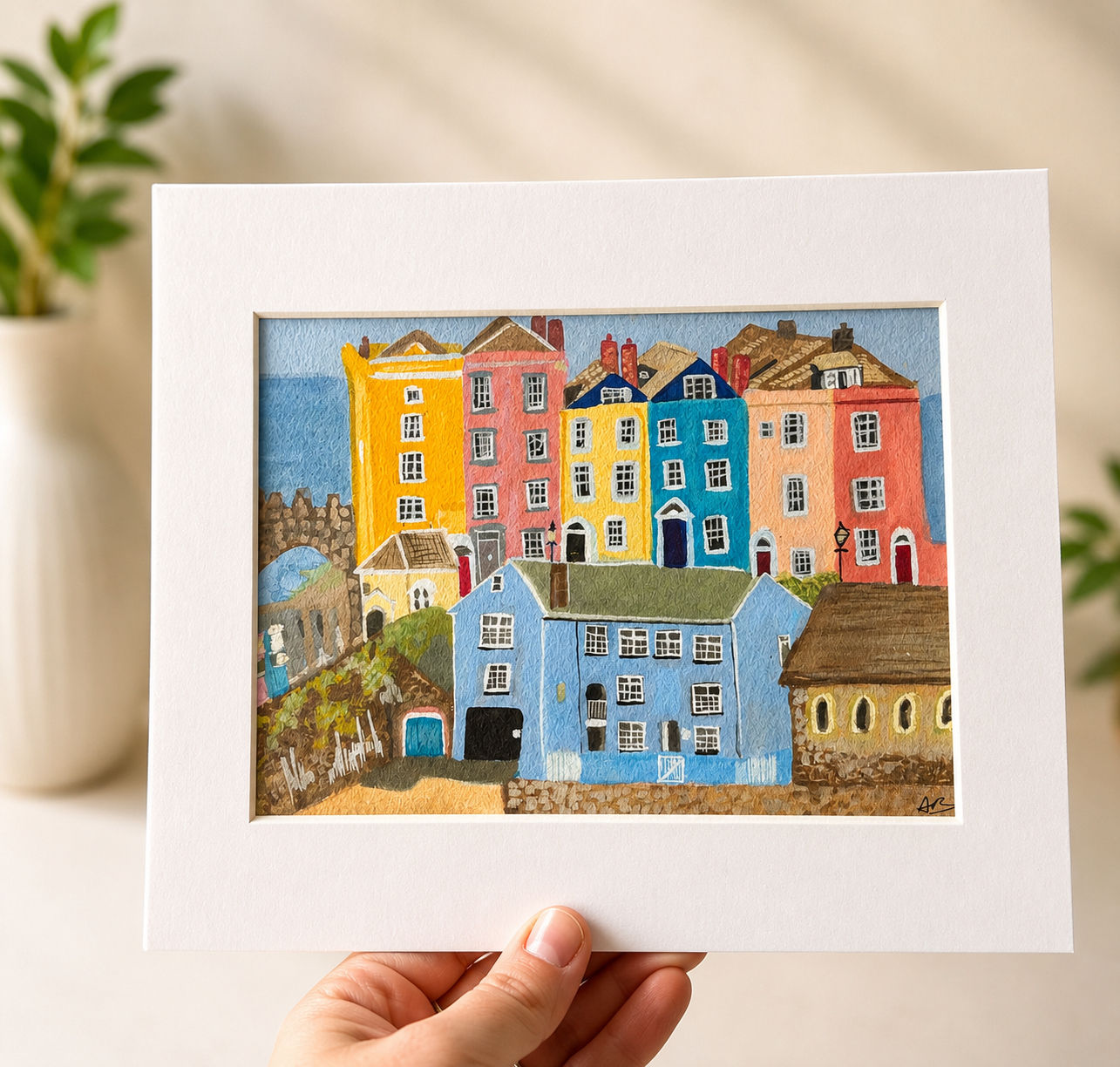 Tenby Harbour Original Watercolour 