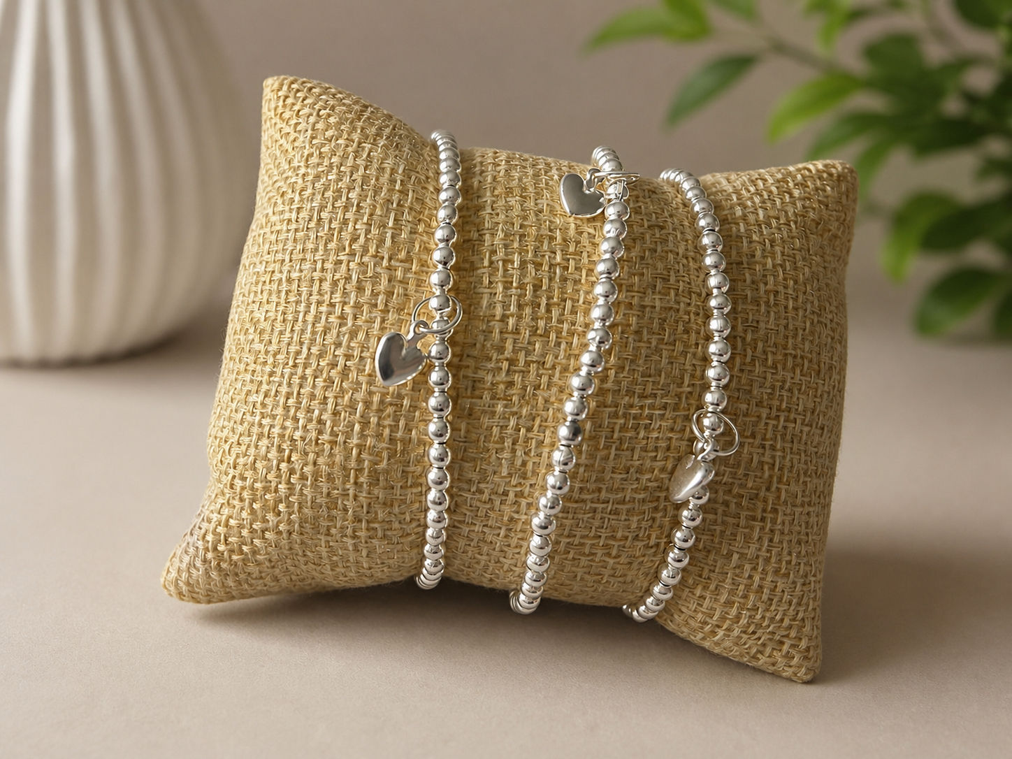 Heart Charm Bracelet 