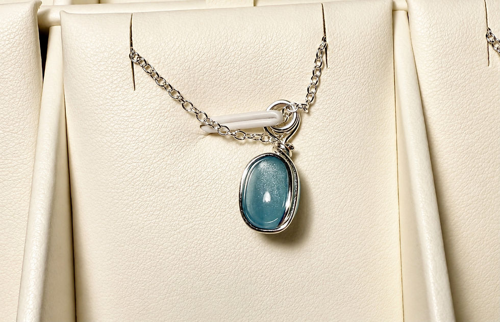 Thumbnail: Moonstone Pendant Necklace 