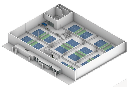 8 Premier fenced courts!