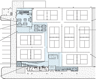 Plenty of viewing & social space