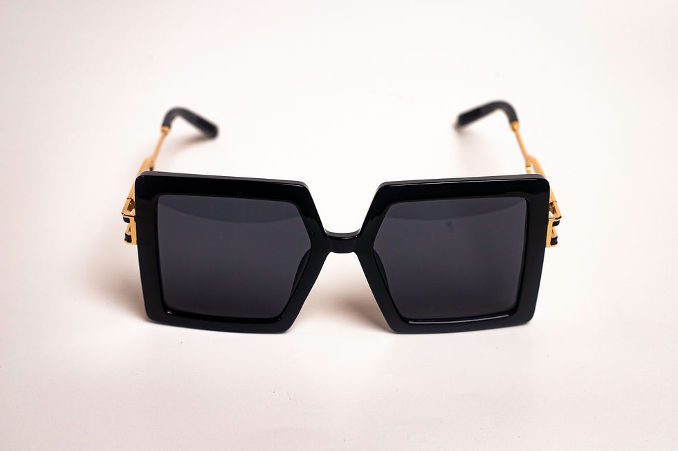 Black Oversized Sunglasses
