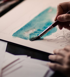 La peinture à l'aquarelle