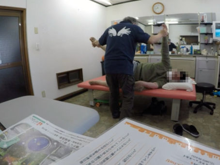 側臥位でのプレーシング