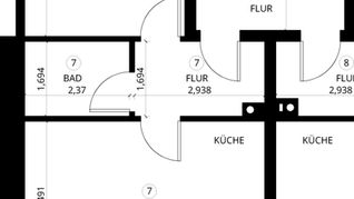 Grundriss OG Uthlandestraße 46 Whg 7