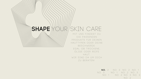 „Shape your skincare“-System