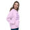 Thumbnail: Lift now Wine later hoodie Pink Unisex hoodie purple text