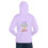 Thumbnail: I'm here to lift Purple Unisex hoodie mixed color text