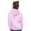 Thumbnail: Lift now Wine later hoodie Pink Unisex hoodie mixed color text