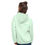 Thumbnail: Lift now Wine later hoodie Green Unisex hoodie mixed color text