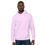 Thumbnail: Will lift for tacos hoodie Pink Unisex hoodie mixed color text