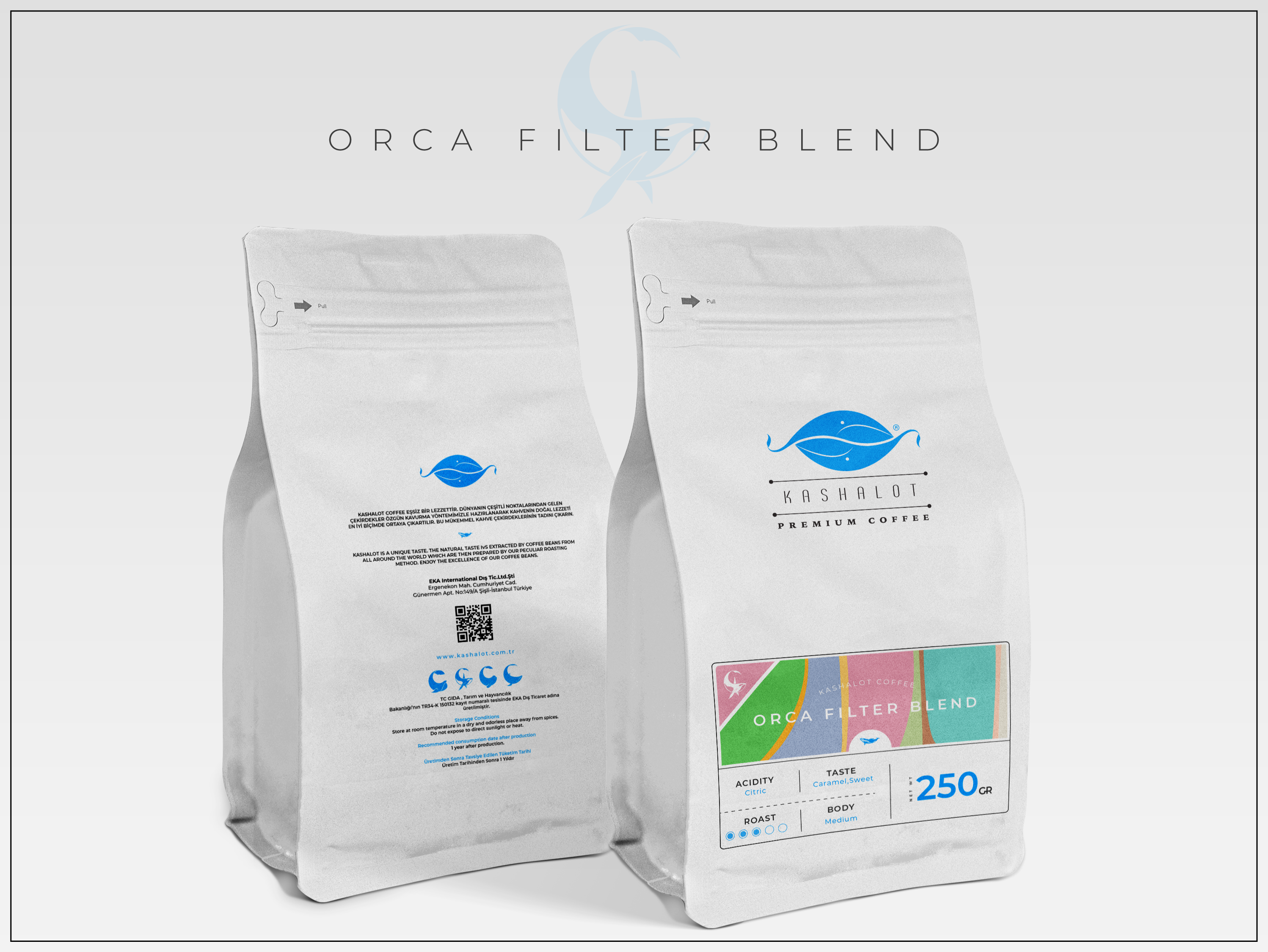 Kashalot Orca Blend Filtre Kahve 250gr.