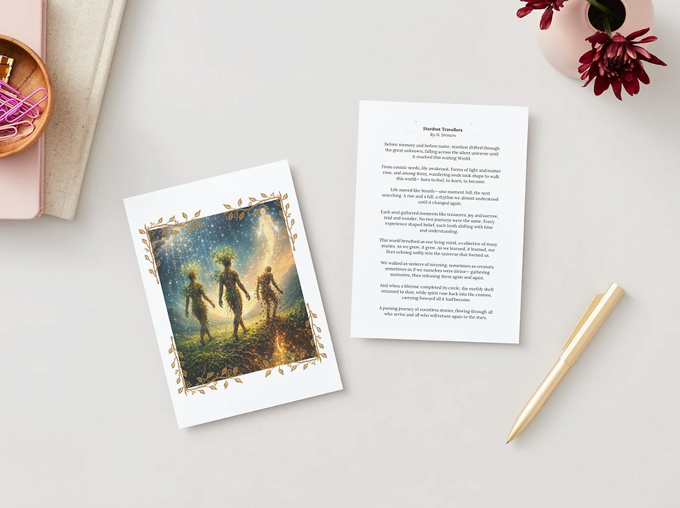 Thumbnail: Stardust Travellers - Card