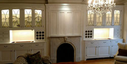 arched built ins