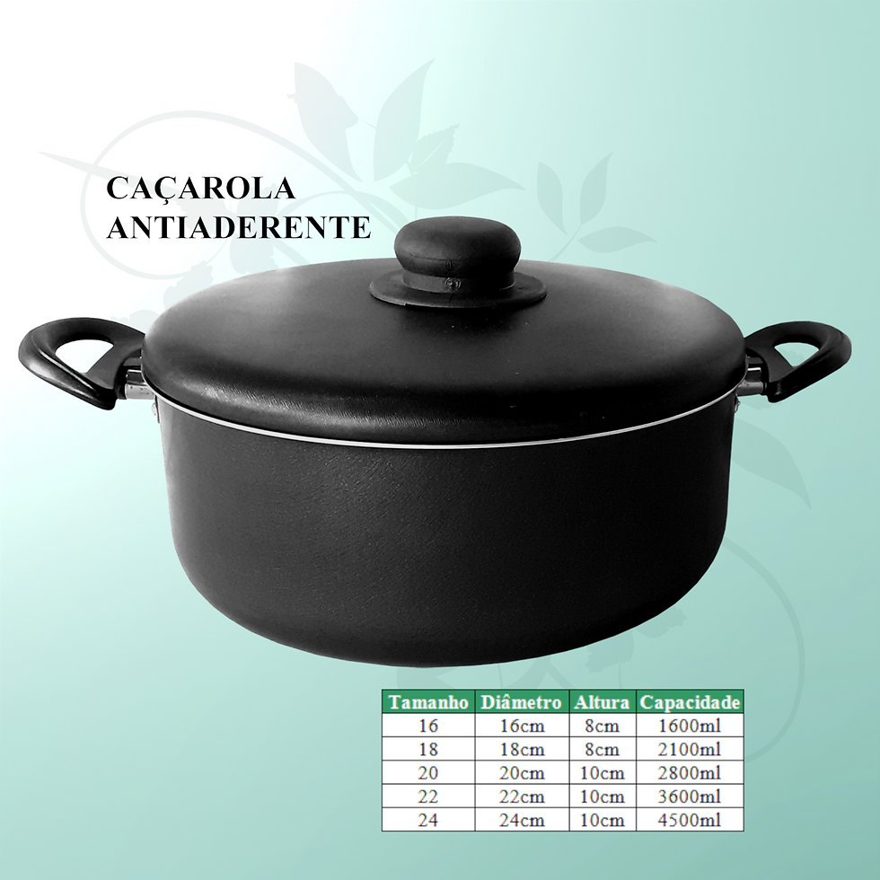 Caçarola antiaderente