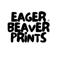 Eager Beaver Prints Logo