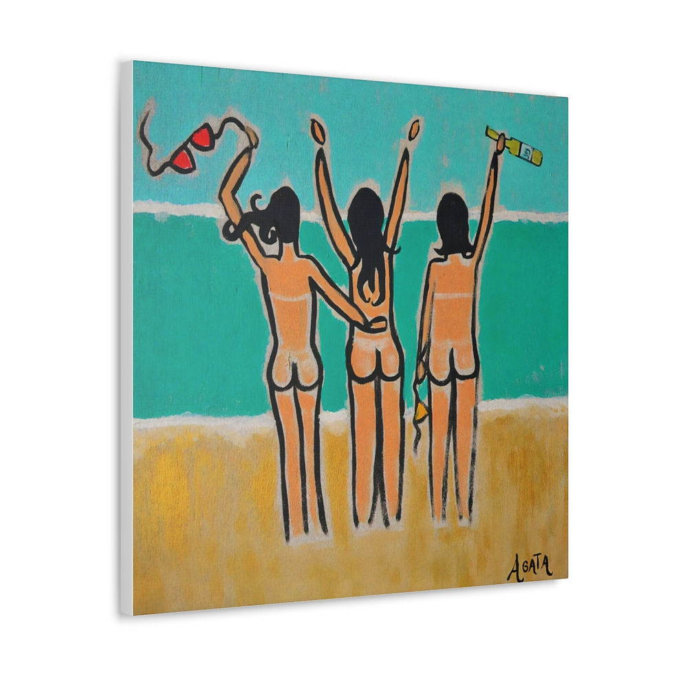 Thumbnail: Freedom Unleashed! High Quality Print on Premium Gallery Wrap Canvas