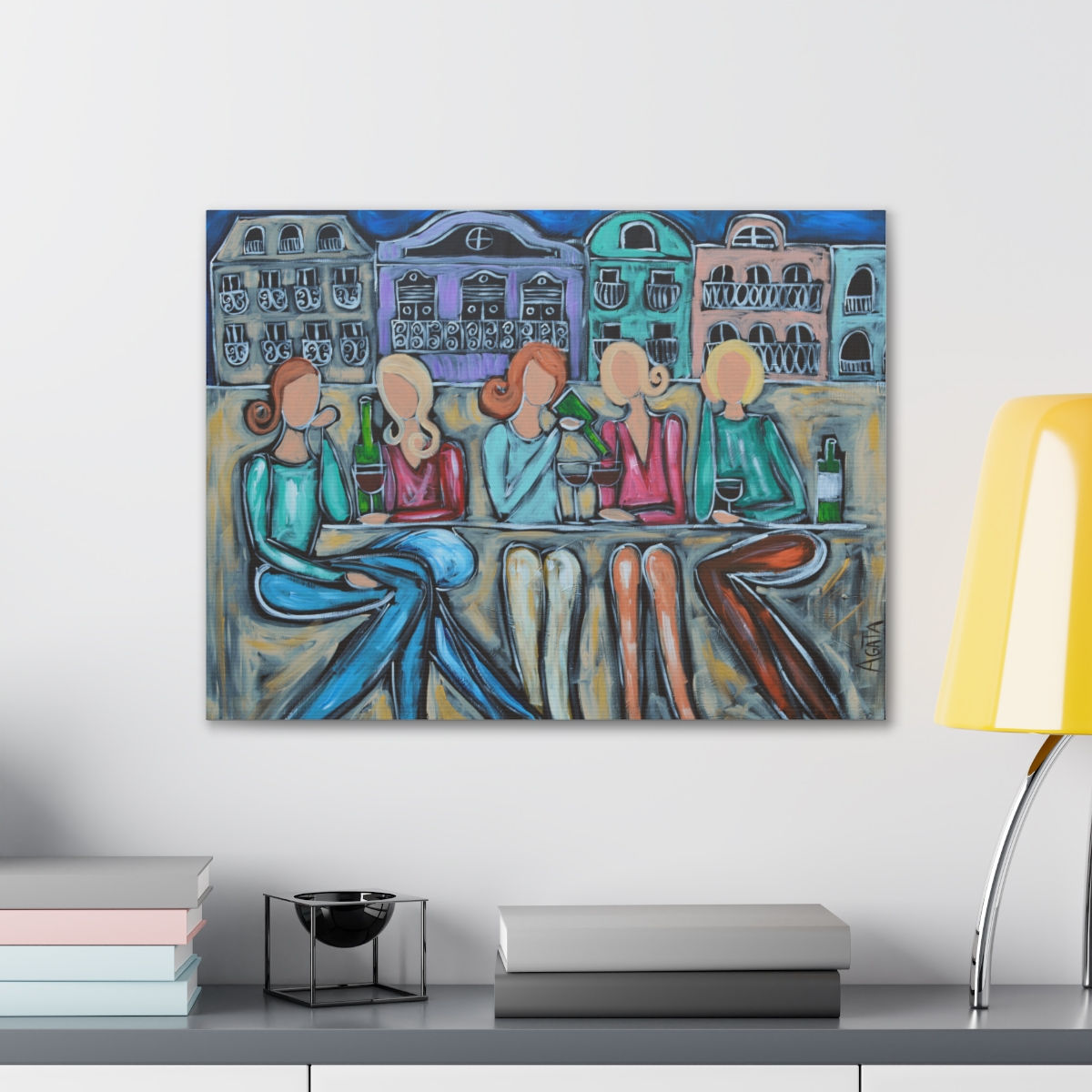 Ladies Night! High Quality Print on Premium Gallery Wrap Canvas