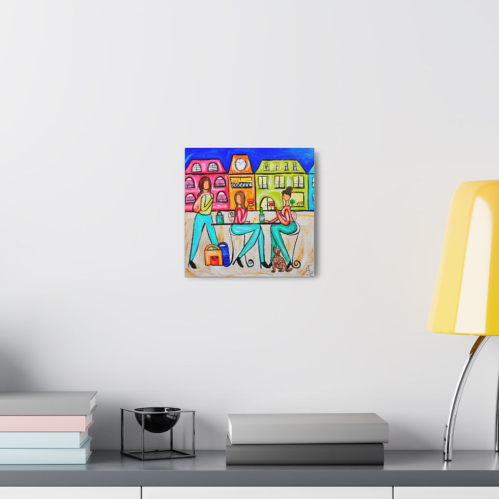 Thumbnail: Shop Time! High Quality Print on Premium Gallery Wrap Canvas