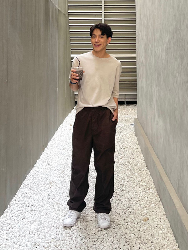 Thumbnail: Dark Brown Parachute Pants (UNQL)