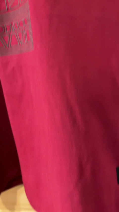 Thumbnail: Men Chevron Maroon Graphic T-shirt (RR)