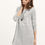 Thumbnail: Women's Slouchy Marled Tee Dress (SHN)