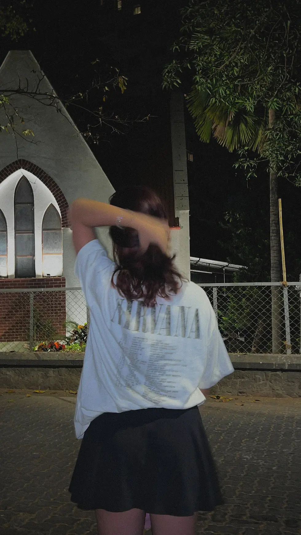 Thumbnail: Women H&M Oversized Nirvana T-shirt (MH)