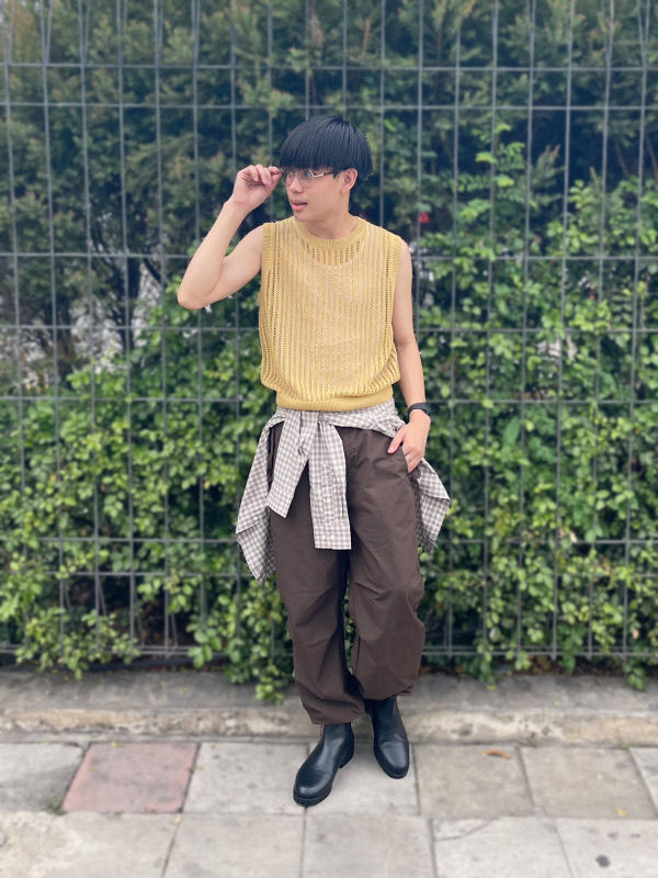 Thumbnail: Dark Brown Parachute Pants (UNQL)