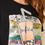 Thumbnail: Women's Multicolored Sequin Drink Graphic Tee (SHN)