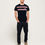 Thumbnail: Men Orange Label Herringbone Stripe T-shirt (Sdry)
