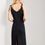 Thumbnail: Women's Button Front Slim Fitted Slip Dress (SHN)
