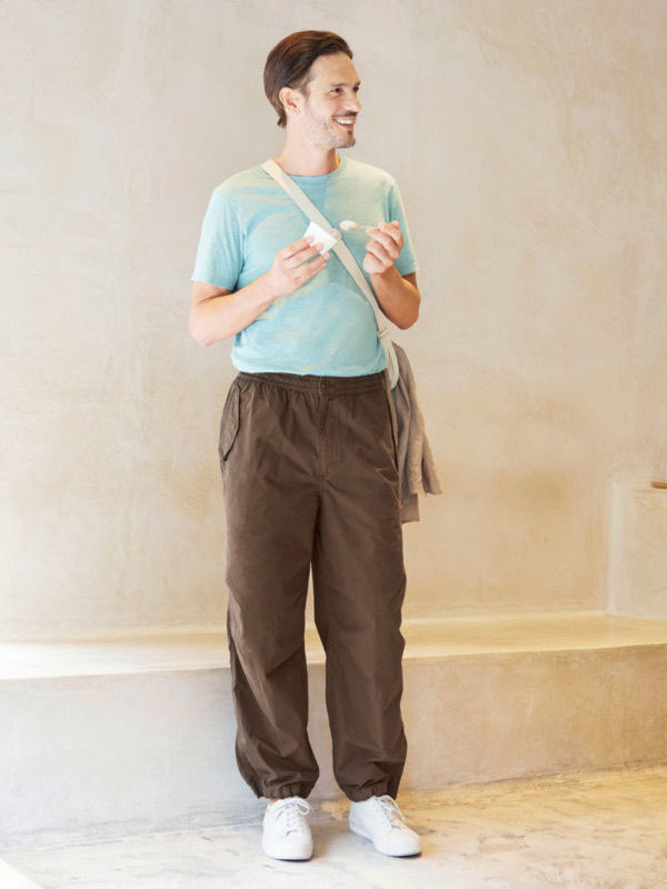 Thumbnail: Dark Brown Parachute Pants (UNQL)
