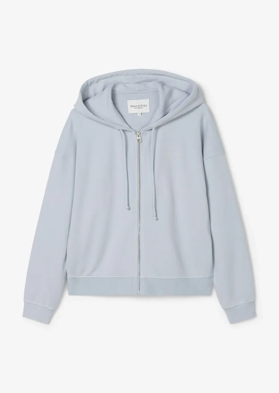 Thumbnail: Women Hooded Sweatshirt Jacket Made of Pure Organic Cotton (MOP)