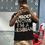 Thumbnail: DRPPLY Oversized Black T-shirt with a Slogan
