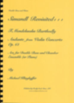 Mendelssohn - Andante from Violin Concerto for Double Bass and Piano