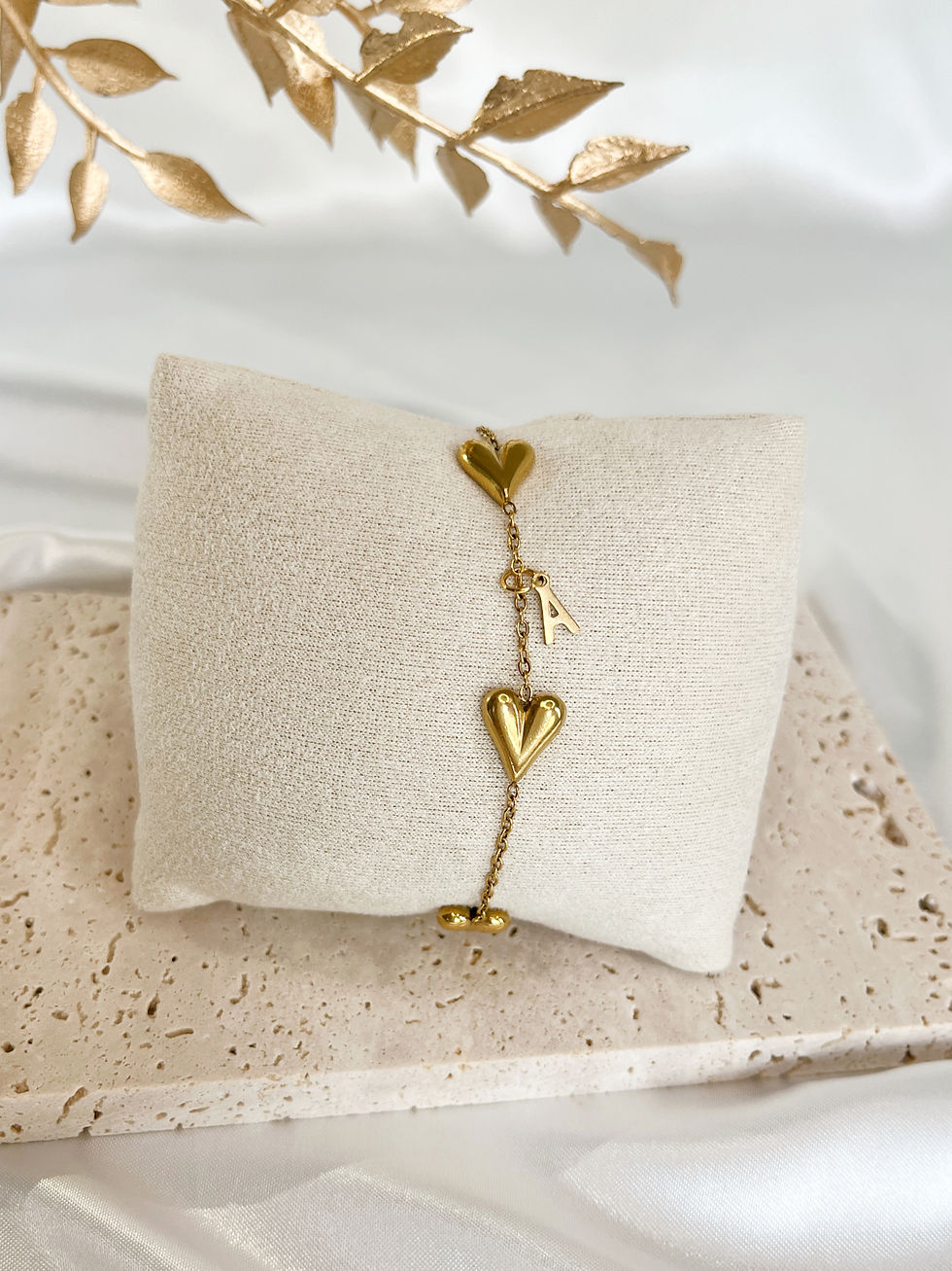 Miniaturbild: Armkettchen "Trois Coeurs"