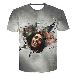 Thumbnail: Bob Marley Tribute 3D Printed T-Shirts