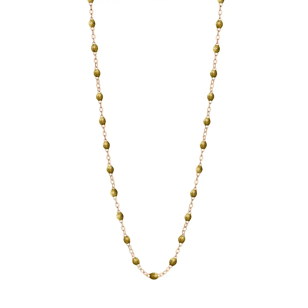 Collier doré Classique Gigi, or rose