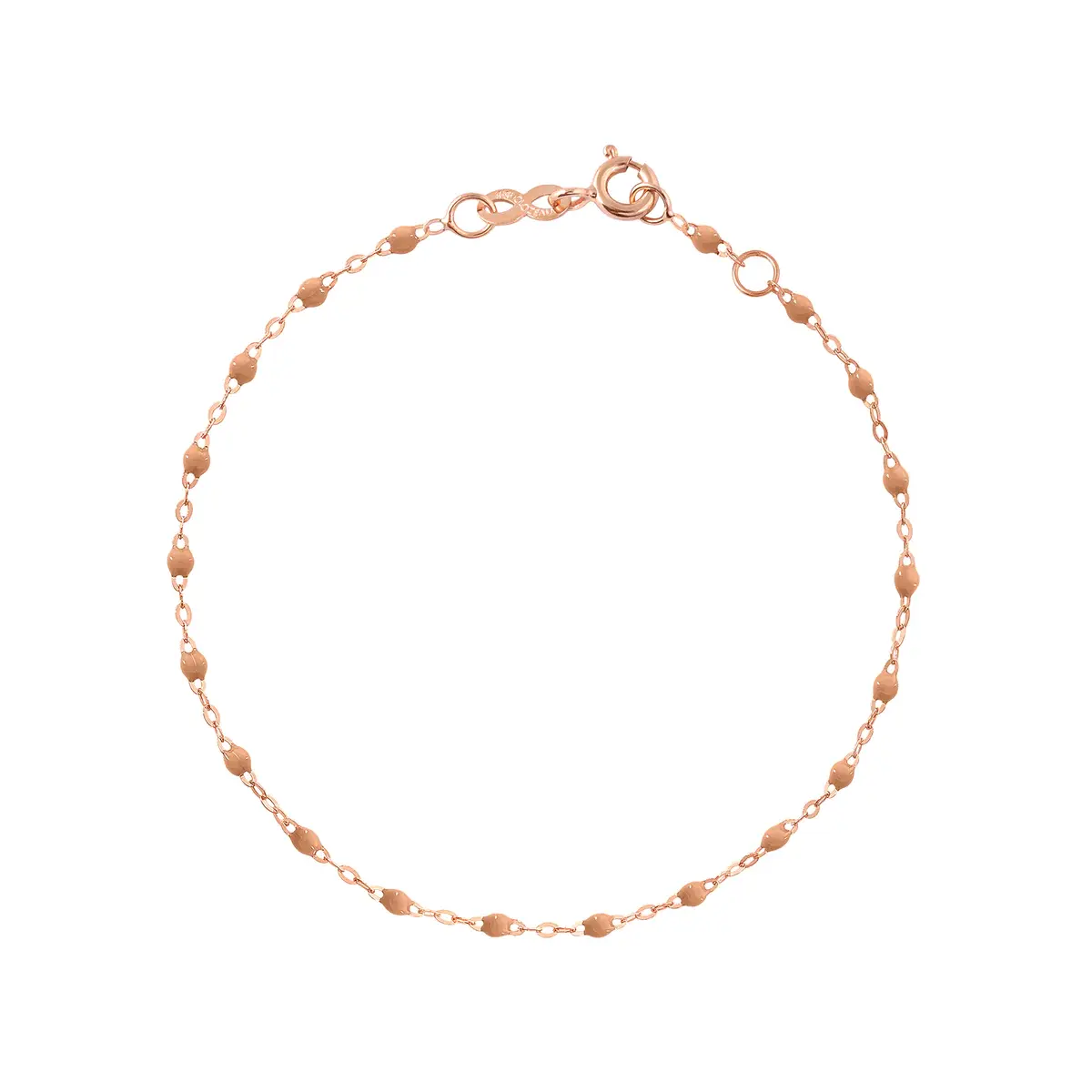 Bracelet caramel Classique Gigi, or rose