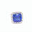 Thumbnail: Pre-owned 18ct White Gold 6.80ct Tanzanite & Diamond Ring 