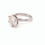 Thumbnail: Pre-owned Platinum 4.07ct Colour M Clarity VVS2 Diamond Solitaire Ring 
