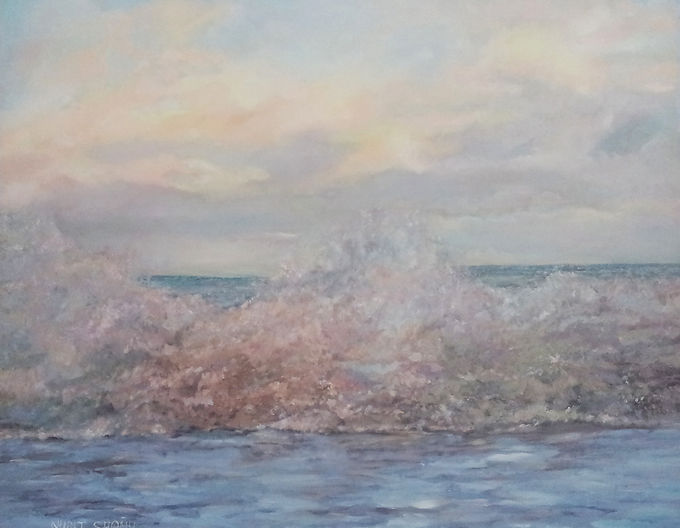 the preyer of the wave 100X100cm 2.jpg