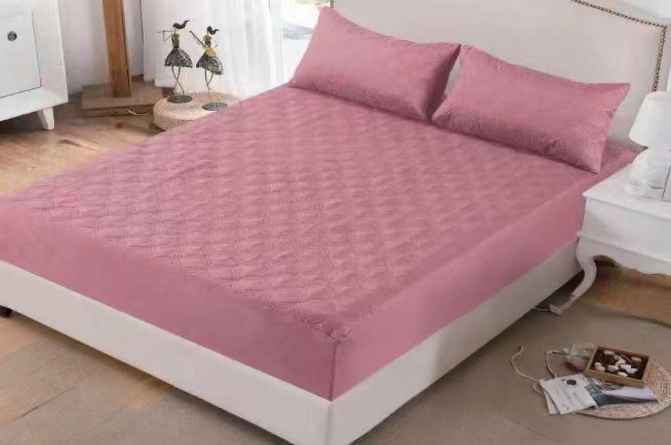 Cubrecolchón Impermeable:Lila