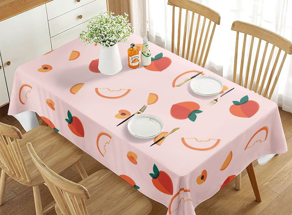 Mantel De Mesa Rectangular-Diseño de frutas