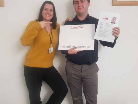 Jack passes his CompTIA S+ Exam