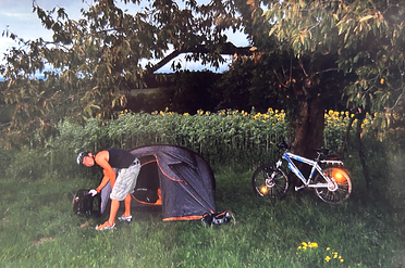 camping sauvage en itinérance à vélo